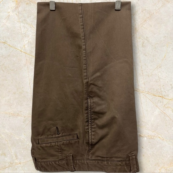 Lands’ End Canvas 1963 Men Pants - Brown Relaxed Fit Straight (EUC,Size 31x32) - Picture 8 of 13